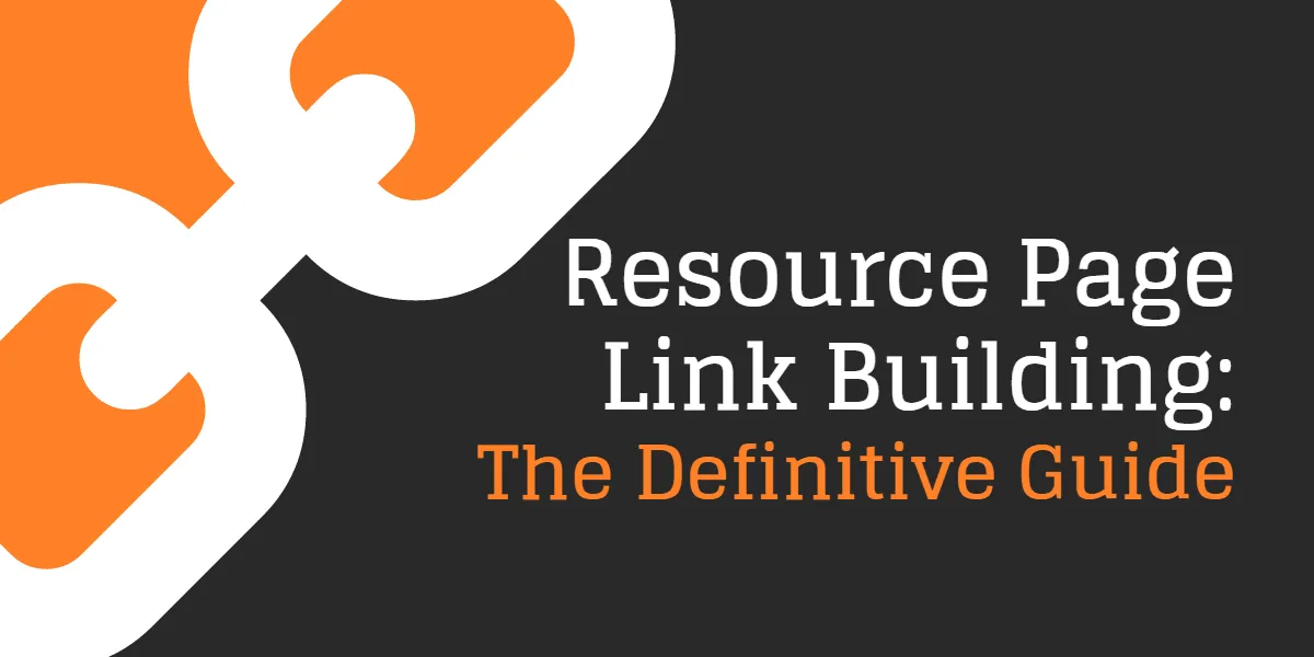Resource Page Link Building